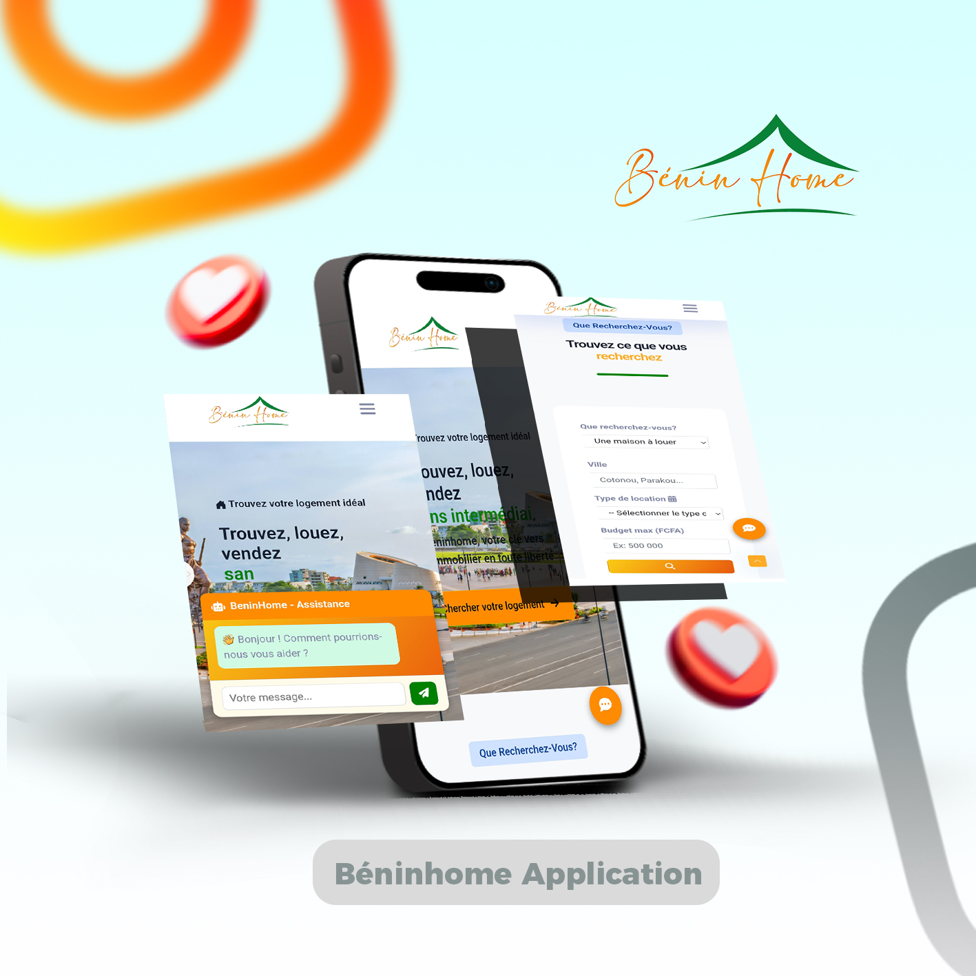 BeninHome — Application Mobile